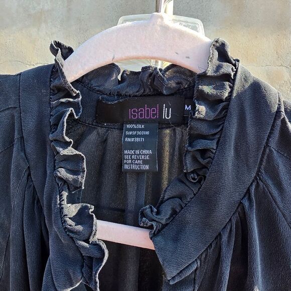 Isabel Lu Black Fit And Flair Dress - Picture 4 of 6